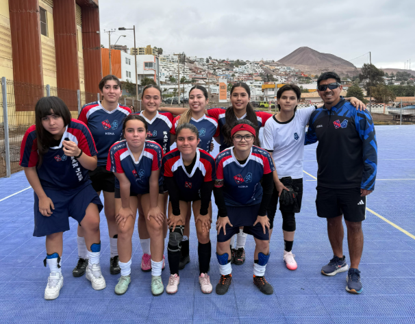 Futsal Femenino goleó 6-0 al Liceo Mario Bahamondes y avanza de ronda