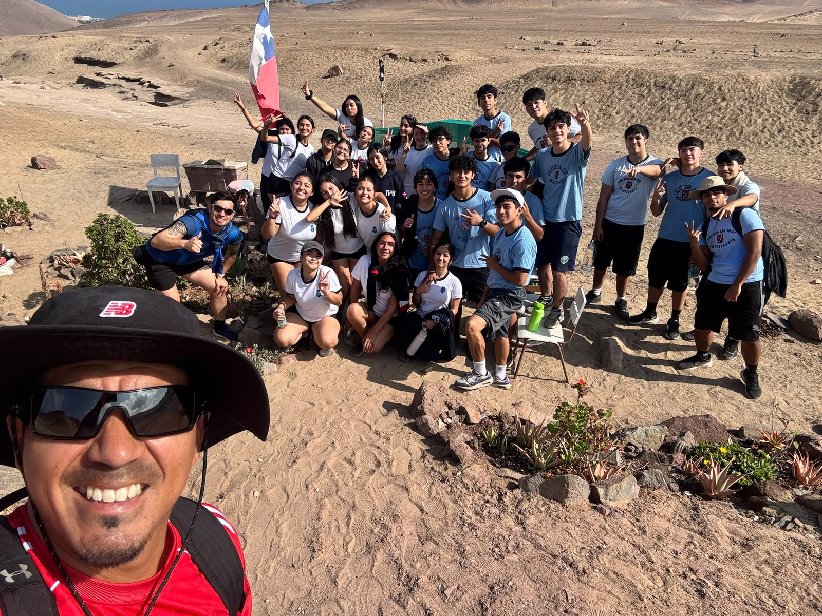 IV° Medio vivió jornada de trekking para promover la vida activa y el bienestar